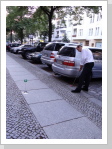 Clemens Wudel kann auch auf der Straße Bürogolf spielen